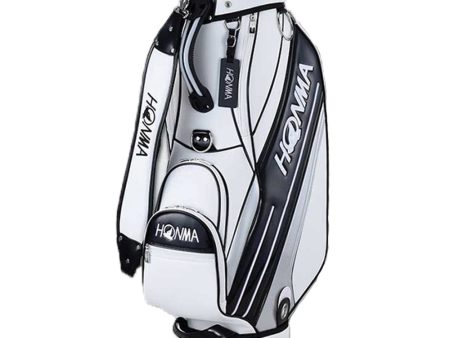 Honma Sport Caddie Bag - White Black Sale