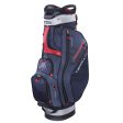 Big Max Terra X Cart Bag - Navy Silver Red Supply