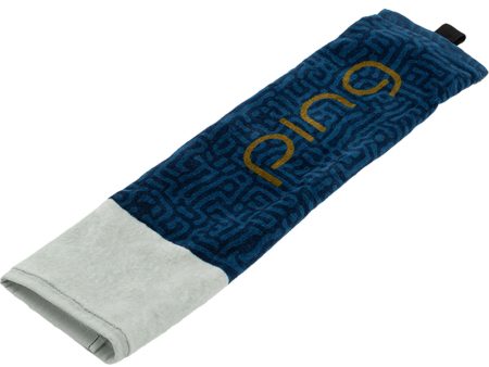 Ping Ladies G LE 3 233 Towel - Navy Gold Online now