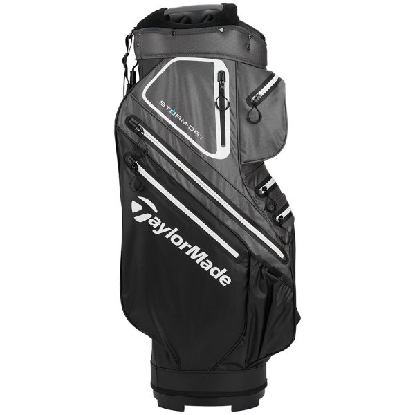 TaylorMade StormDry Cart Bag - Black Grey White Online