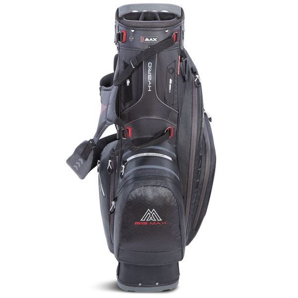 Big Max Dri Lite Hybrid 2 Stand Bag - Black Supply