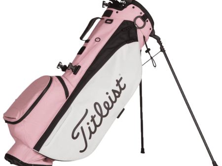 Titleist Player 4 Stand Bag - Pink White Black Online Hot Sale