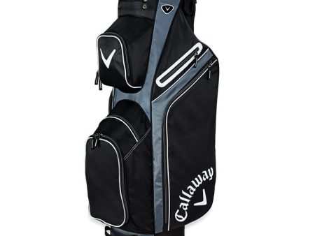 Callaway X Series Cart Bag - Black Titanium White Discount