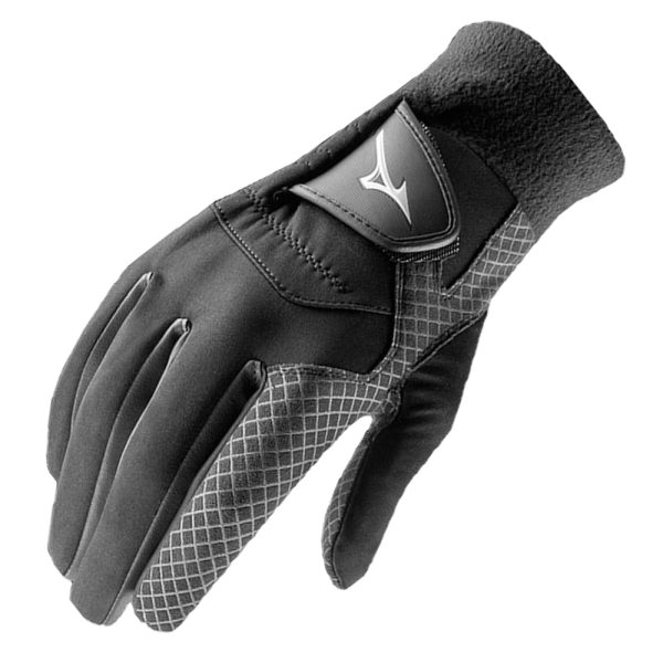 Mizuno Ladies Thermagrip Golf Gloves (Pair) - Black on Sale