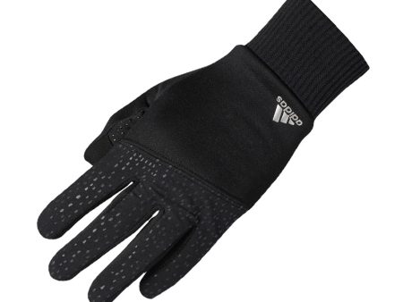 adidas Ladies Climawarm Gloves - Black For Discount