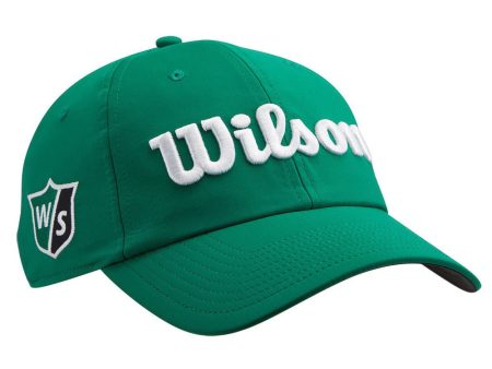 Wilson Pro Tour Cap - Green White For Sale