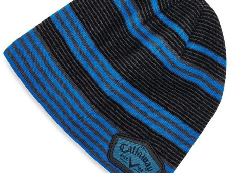 Callaway Winter Chill Beanie Hat - Black Royal Charcoal Sale