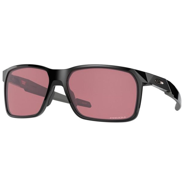 Oakley Portal X Sunglasses - Prizm Dark Golf Lens - Polished Black Frame Online Hot Sale