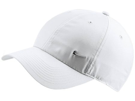 Nike Heritage 86 Cap  - White Metallic Silver Online